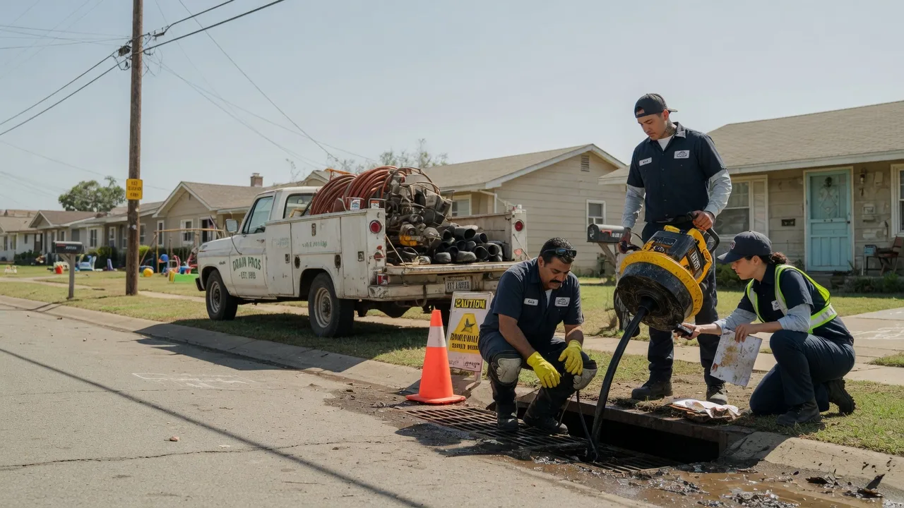 Drain Cleaning in Comanche, OK near me